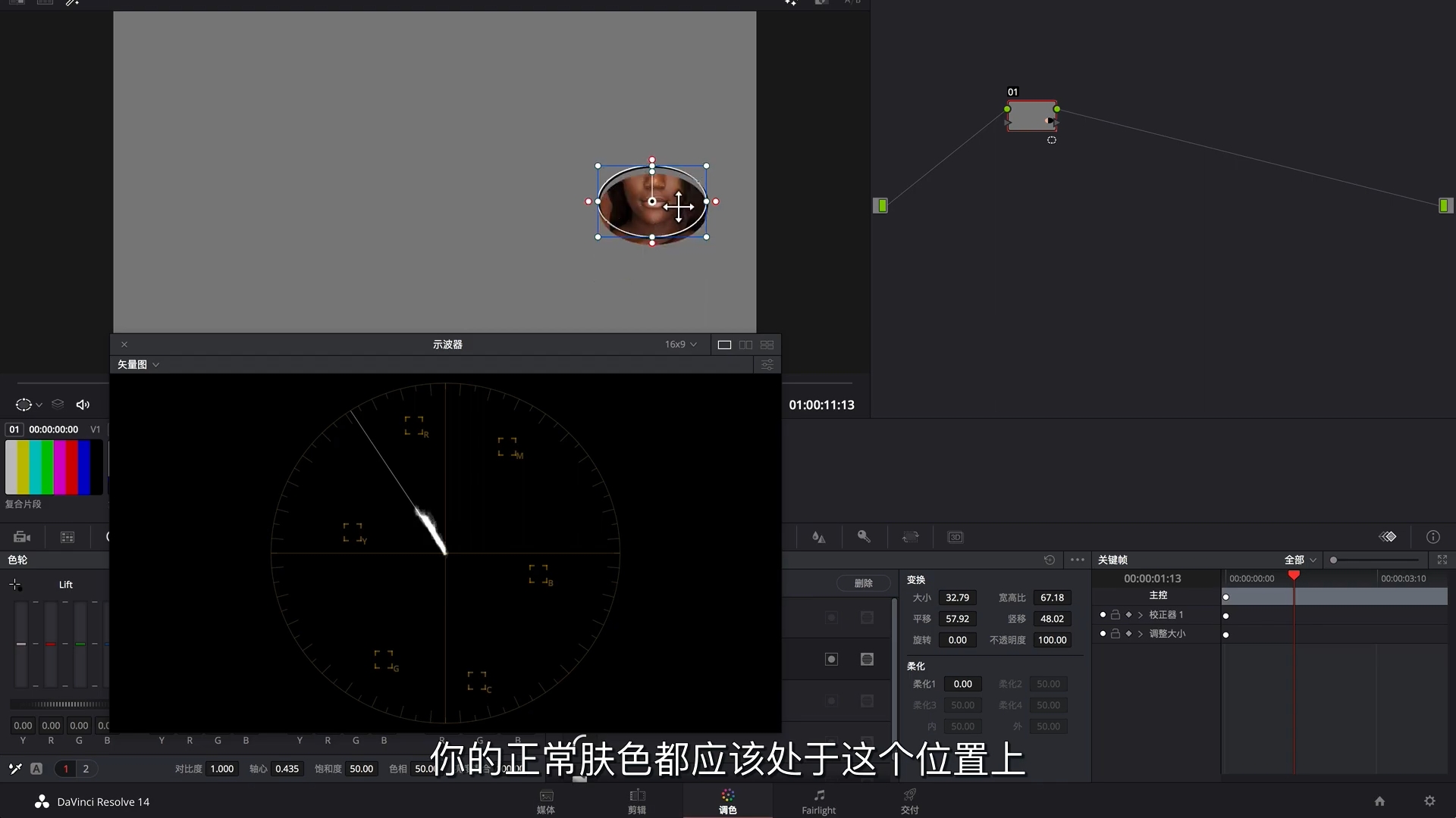 学习学习再学习/达芬奇调色之矢量图/调色基础知识难点
