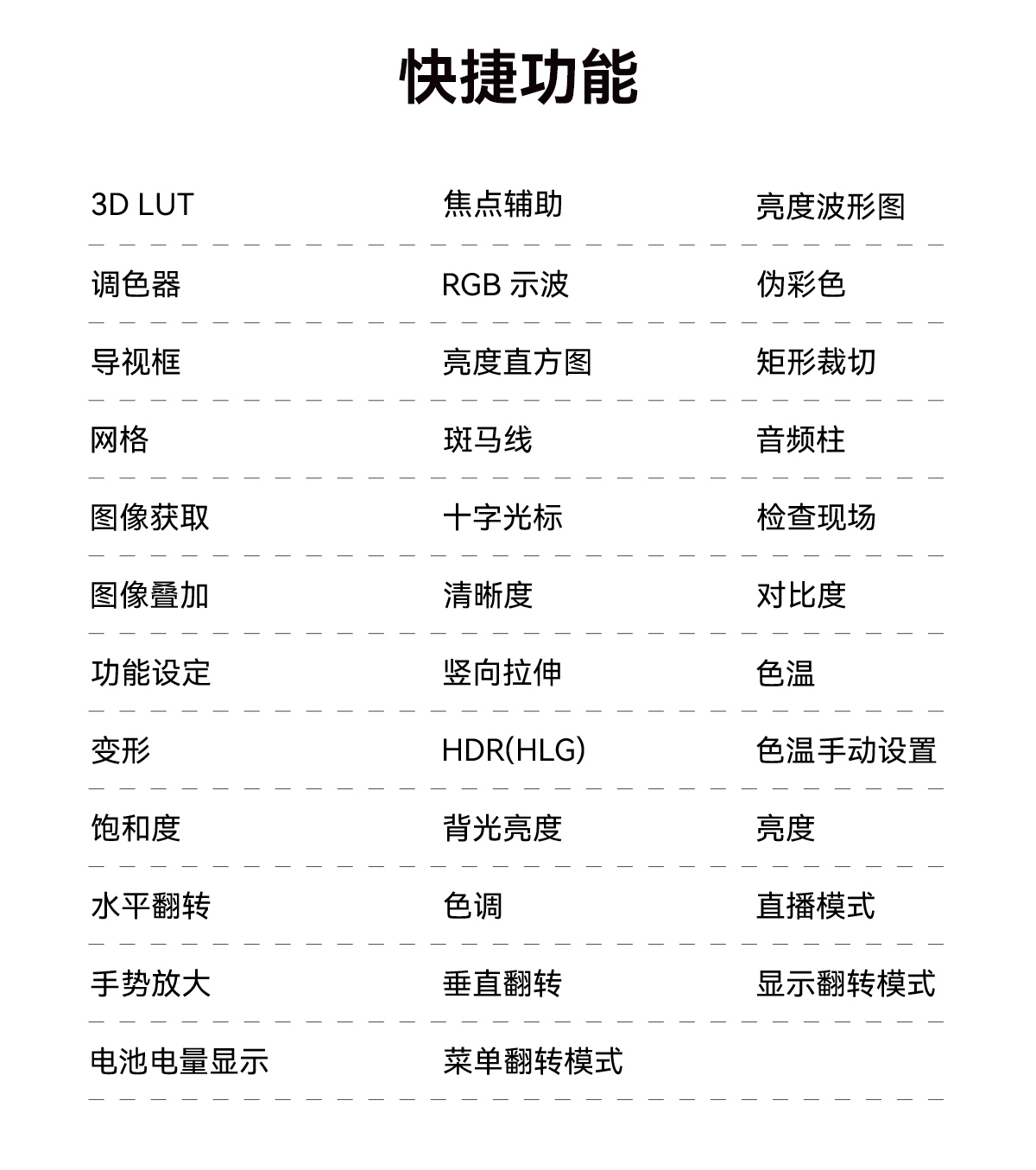 新品上市/艾肯PL5相机直播采集卡监视器/可以直接直播调色的监视器