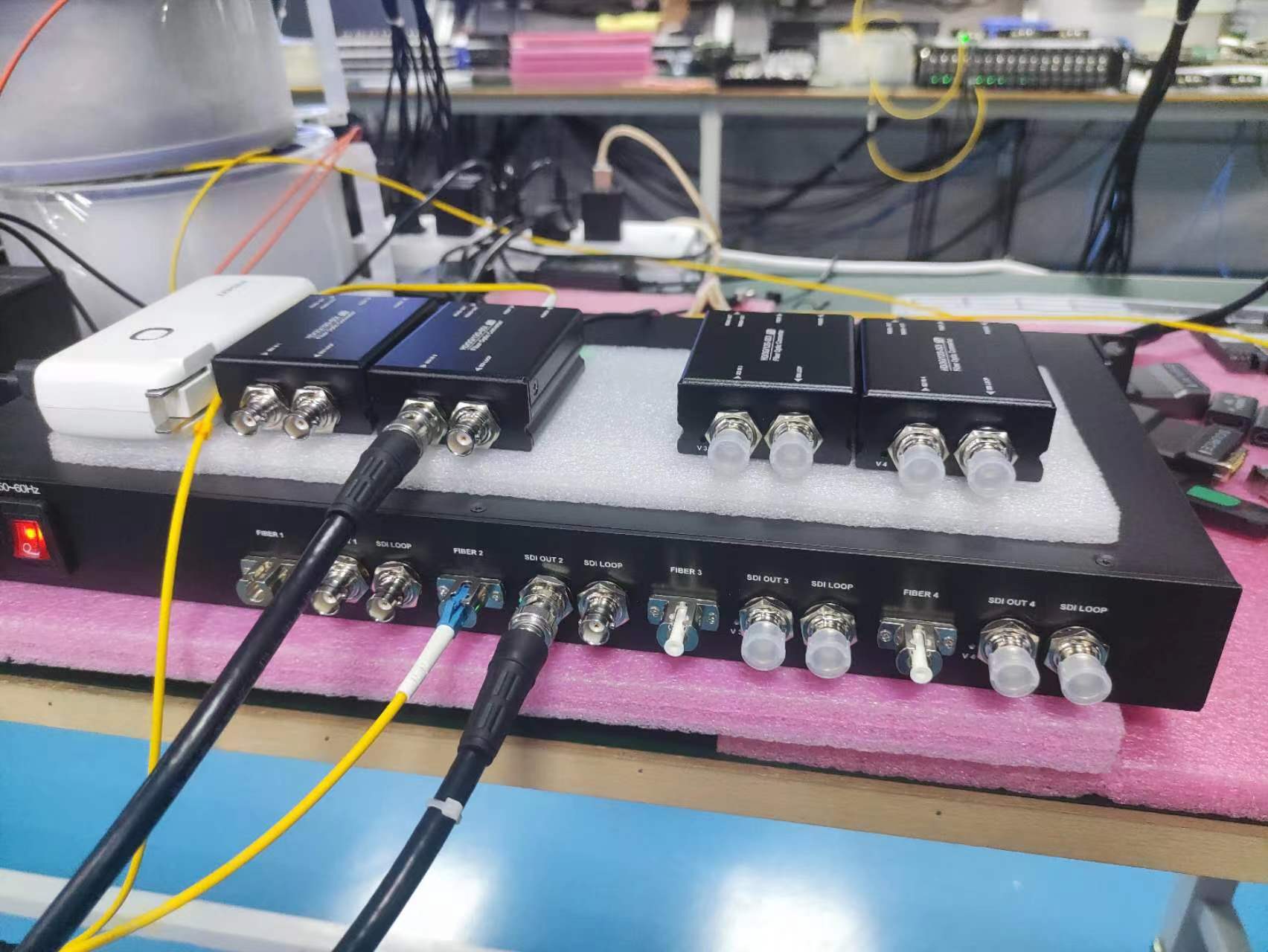 超高清4K/ 60P光端机解决方案,晚会/扛干扰/导播车等环境推介