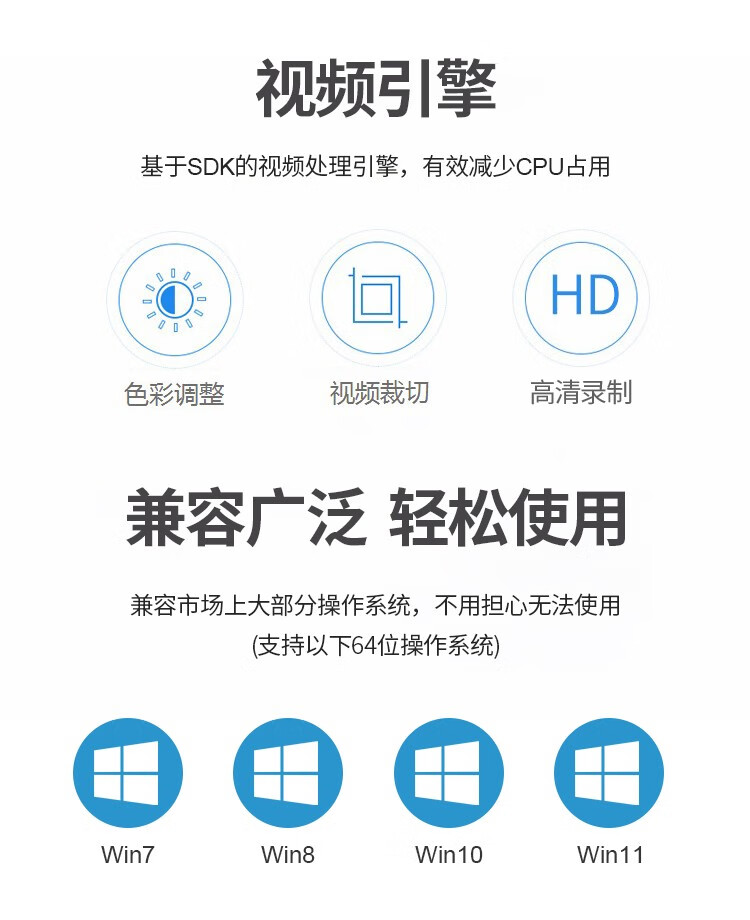 天创恒达210N5四路sdi采集卡4K视频直播12g-sdi输出上屏导播切换