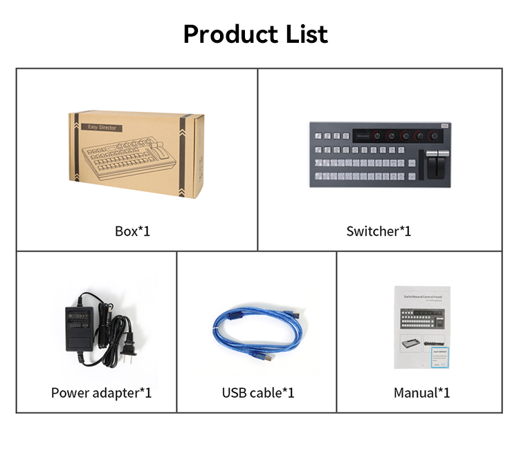 适配VMIX+BMD二合一专业导播键盘，目前市场唯一二合一键盘，没有之一