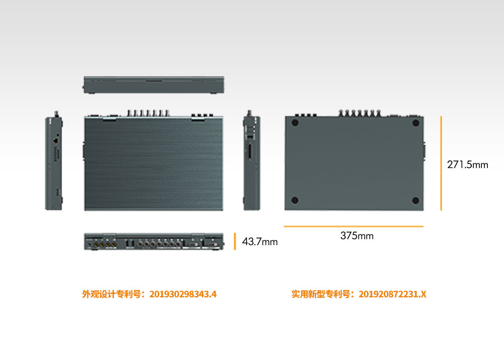 迈拓斯PVS0615U绿幕抠图录制15.6寸6通道SDI HDMI直播导播切换台